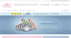 Desktop Screenshot of loveweddingbands.com